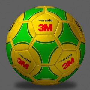 BOLA PERSONALIZADA DE FUTEBOL SEMI OFICIAL - 3M