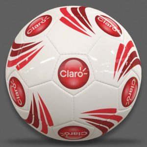 BOLA PERSONALIZADA DE FUTEBOL SEMI OFICIAL - CLARO