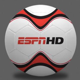 BOLA PERSONALIZADA DE FUTEBOL SEMI OFICIAL - ESPN HD